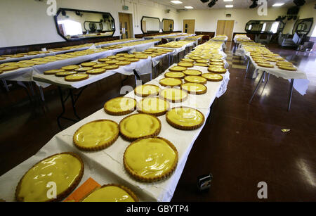 Record del mondo Tortino di crema lotta Foto Stock