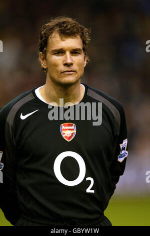 Calcio - fa Barclays Premiership - Liverpool / Arsenal. Il portiere dell'Arsenale Jens Lehmann Foto Stock