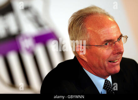 Calcio - Coca Cola Football League due - Notts County Conferenza stampa - Sven Goran Eriksson annuncio - Meadow Lane Foto Stock