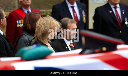 Robert Leggi funerale Foto Stock