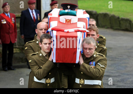 Robert Leggi funerale Foto Stock