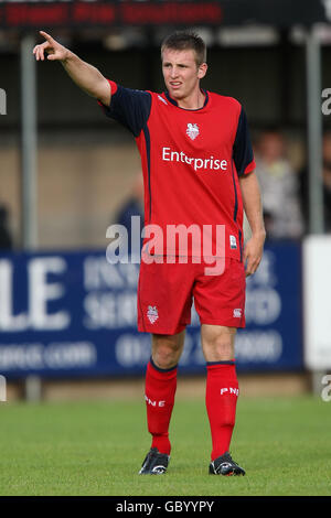 Calcio - pre stagione amichevole - Bamber Bridge v Preston North End - QED Stadium Foto Stock