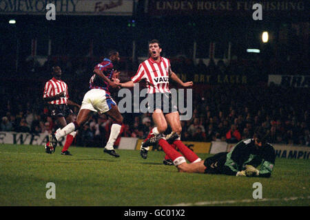 Calcio - Coppa Coca-Cola - 3° Turno - Sunderland v Aston Villa - Roker Park Foto Stock