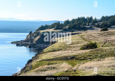 Helliwell Parco Provinciale in Hornby Isola, Canada Foto Stock