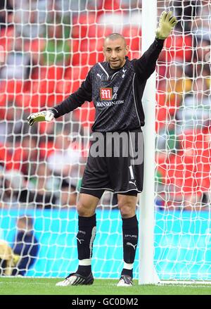Calcio - Coppa Wembley 2009 - Tottenham Hotspur v Celtic - Stadio Wembley. Heurelho Gomes, Tottenham Hotspur. Foto Stock