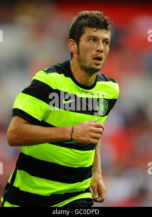 Calcio - Coppa Wembley 2009 - Celtic v al Ahly - Stadio Wembley. Massimo Donati, Celtico Foto Stock