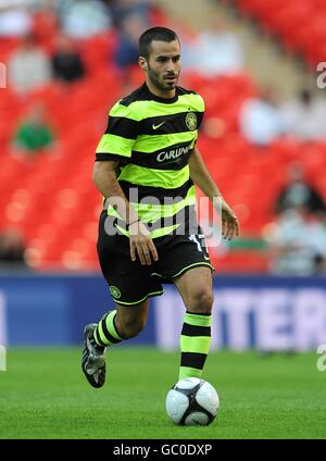 Calcio - Coppa Wembley 2009 - Celtic v al Ahly - Stadio Wembley. Marc Crosas, Celtico Foto Stock