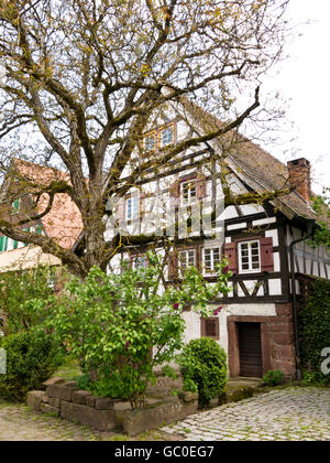 Fachwerkhaus in Bad Teinach-Zavelstein Foto Stock