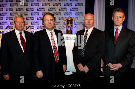 Rugby Union - IRB 2015 e 2019 Coppa del Mondo di Rugby annuncio Host - Burlington Hotel Foto Stock