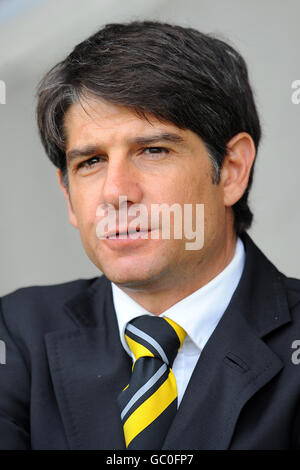 Calcio - Pre Season friendly - Burton Albion / Derby County - Pirelli Stadium. Paul Peschisolido, direttore di Burton Albion Foto Stock