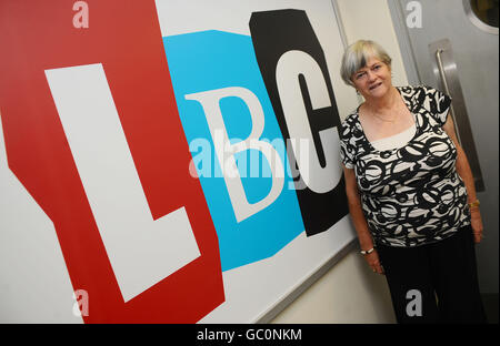 Ann Widdecombe su Londra il più grande conversazione Foto Stock