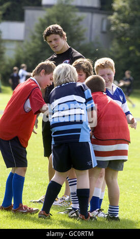 Rugby Union - Edinburgh Rugby ospitare bambini''s evento - St Andrews Foto Stock