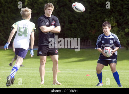 Rugby Union - Edinburgh Rugby ospitare bambini''s evento - St Andrews Foto Stock