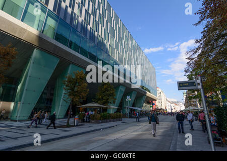 Wien, Vienna stazione ferroviaria e il centro commerciale di Wien Mitte - Il Centro Commerciale Austria Wien 03. Foto Stock