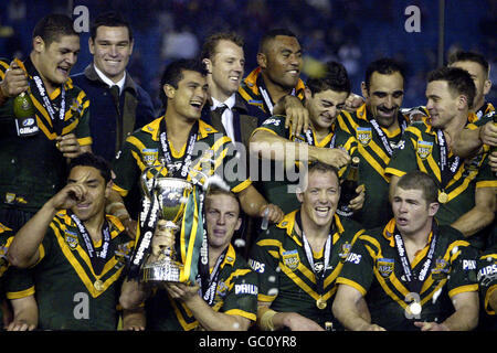 Rugby League - Gillette Tri-Nations - finale - Gran Bretagna v Australia Foto Stock