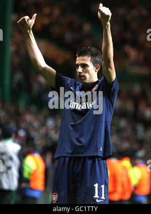 Soccer - UEFA Champions League - Qualifiche - Prima tappa - Celtic v Arsenal - Celtic Park Foto Stock