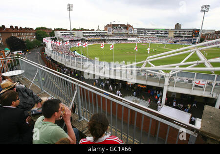 Cricket - le ceneri 2009 - npower quinta prova - Inghilterra v Australia - Giorno 1 - Il Brit Oval Foto Stock