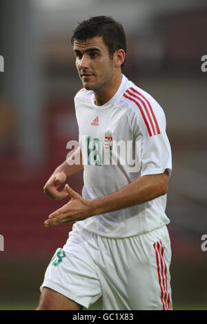 Calcio - Campionato UEFA Under 21 Qualifiche - Gruppo tre - Galles / Ungheria - pista da corsa. Gabor Gyomber, Ungheria Foto Stock