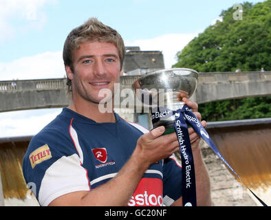 Rugby Union - 15 un lato club di rugby di avvio di stagione - Pitlochry Power Station Foto Stock