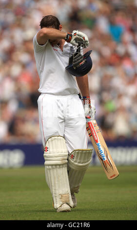 Cricket - le ceneri 2009 - npower quinta prova - Giorno 3 - Inghilterra v Australia - Il Brit Oval Foto Stock