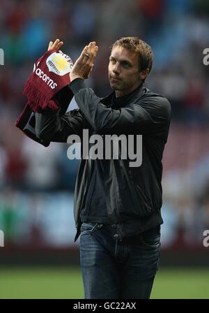 Soccer - UEFA Europa League - Play-Offs - Seconda tappa - Aston Villa v Rapid Vienna - Villa Park Foto Stock