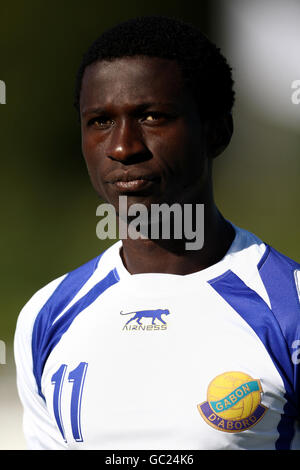 Calcio - International friendly - Benin v Gabon - Stade des Vertus. Eric Mouloungui, Gabon Foto Stock