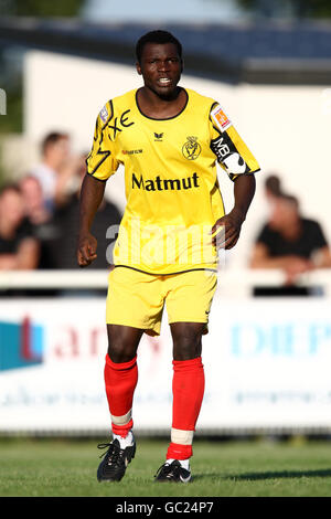Calcio - International friendly - Benin v Gabon - Stade des Vertus. Felicien Singbo, Benin Foto Stock
