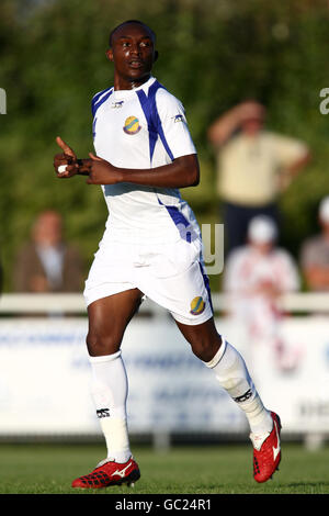 Calcio - International friendly - Benin v Gabon - Stade des Vertus. Arsene do Marcolino, Gabon Foto Stock