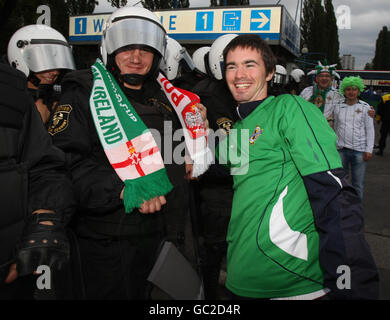 Calcio - Coppa del Mondo FIFA 2010 - turno di qualificazione - Gruppo tre - Polonia v Irlanda del Nord - Slaski Stadium Foto Stock