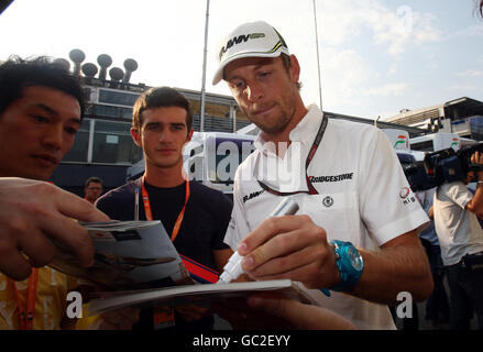 Formula Uno Motor Racing - Italian Grand Prix - Paddock giorno - Monza Foto Stock