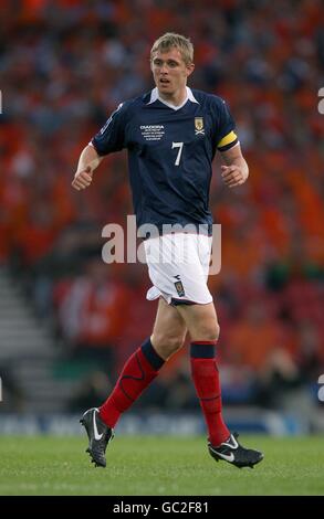 Calcio - Coppa del Mondo FIFA 2010 - turno di qualificazione - Gruppo di nove - Scozia v Holland - Hampden Park Foto Stock