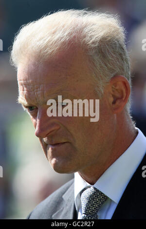 Corse ippiche - 2009 Ebor Festival - totesport Ebor Day - Ippodromo di York. Willie Mullins, allenatore Foto Stock