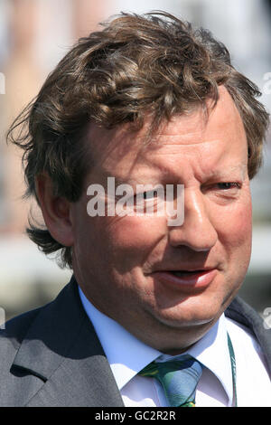 Corse ippiche - 2009 Ebor Festival - totesport Ebor Day - Ippodromo di York. Mark Johnston, Trainer Foto Stock