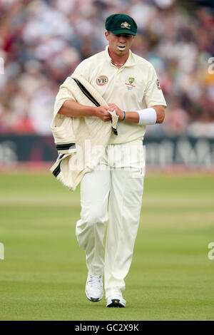 Cricket - The Ashes 2009 - Npower terzo Test - Day Four - Inghilterra contro Australia - Edgbaston. Peter Siddle, Australia Foto Stock