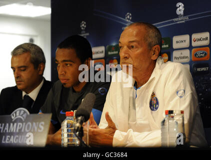 Soccer - UEFA Champions League - Gruppo D - Chelsea v FC Porto - FC Porto Conferenza stampa - Stamford Bridge Foto Stock