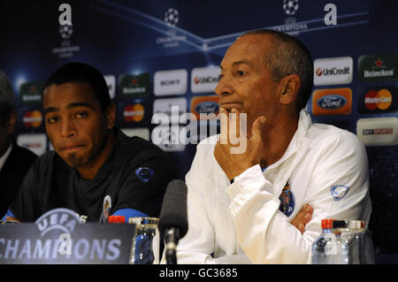 Soccer - UEFA Champions League - Gruppo D - Chelsea v FC Porto - FC Porto Conferenza stampa - Stamford Bridge Foto Stock