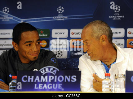 Soccer - UEFA Champions League - Gruppo D - Chelsea v FC Porto - FC Porto Conferenza stampa - Stamford Bridge Foto Stock