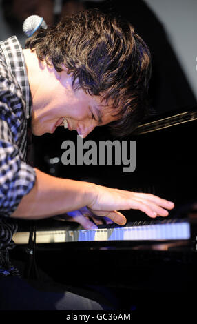 Jamie Cullum Album vetrina - Londra Foto Stock