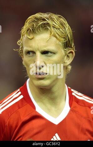 Calcio - UEFA Champions League - Gruppo e - Liverpool v Debrecen - Anfield. Dirk Kuyt, Liverpool Foto Stock