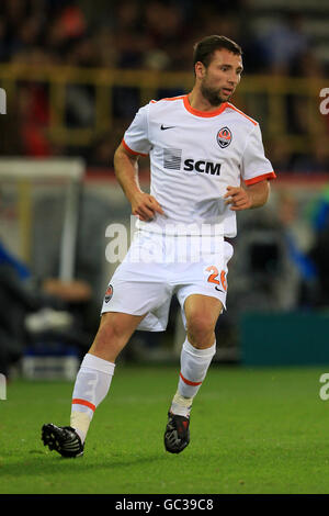 Calcio - UEFA Europa League - Gruppo J - Club Brugge v Shakhtar Donetsk - Jan Breydel Stadion. Razvan Dinca Rat, Shakhtar Donetsk Foto Stock