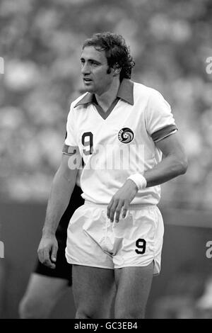 Calcio - NASL Playoff Game - New York Cosmos v Tampa Bay Rowdies. Giorgio Chinaglia, Cosmo di New York Foto Stock