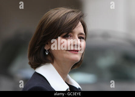 Cherie Blair durante un ricevimento presso la Guildhall di Londra, dopo il servizio di commemorazione presso la Cattedrale di St Paul, in onore del personale militare e civile del Regno Unito che ha prestato servizio in Iraq. Foto Stock