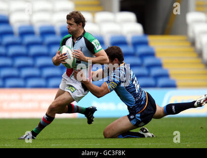 Il Rugby - Heineken Cup - 5 Piscina - Cardiff Blues v arlecchini - Cardiff City Stadium Foto Stock