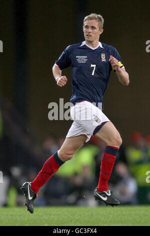 Calcio - Coppa del mondo FIFA 2010 - turno di qualificazione - Gruppo nove - Scozia / Olanda - Hampden Park. Darren Fletcher, Scozia Foto Stock