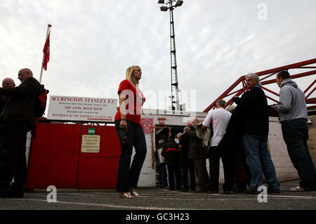 Calcio - Coca Cola Football League due - Accrington Stanley v Darlington - Fraser Eagle Stadium Foto Stock