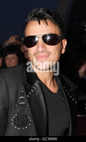 2009 MOBO Awards - Glasgow. Peter Andre arriva per i premi MOBO 2009 al SECC di Glasgow. Foto Stock