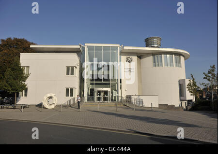 La Exeter Crown e County Court Foto Stock