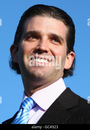 Donald Trump campo da golf Foto Stock