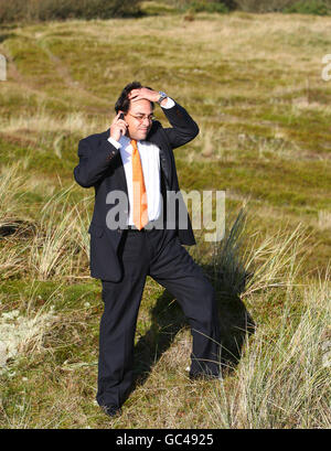 Donald Trump campo da golf Foto Stock