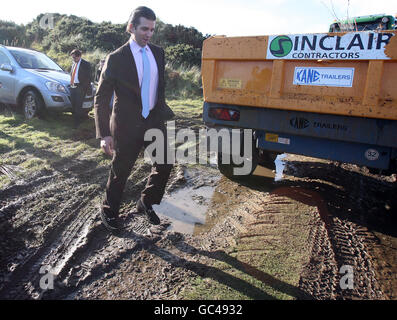 Donald Trump campo da golf Foto Stock